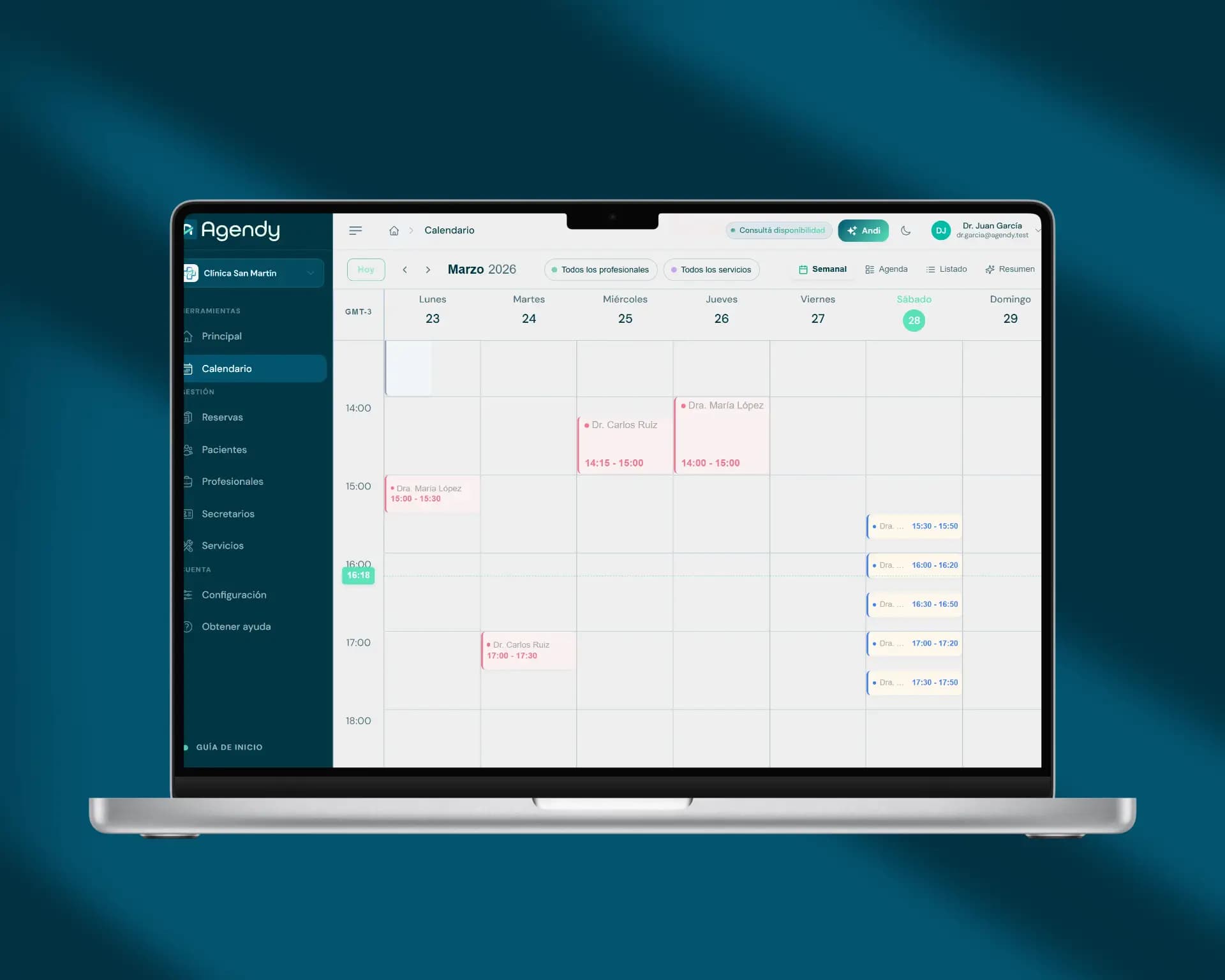 Calendario sincronizado